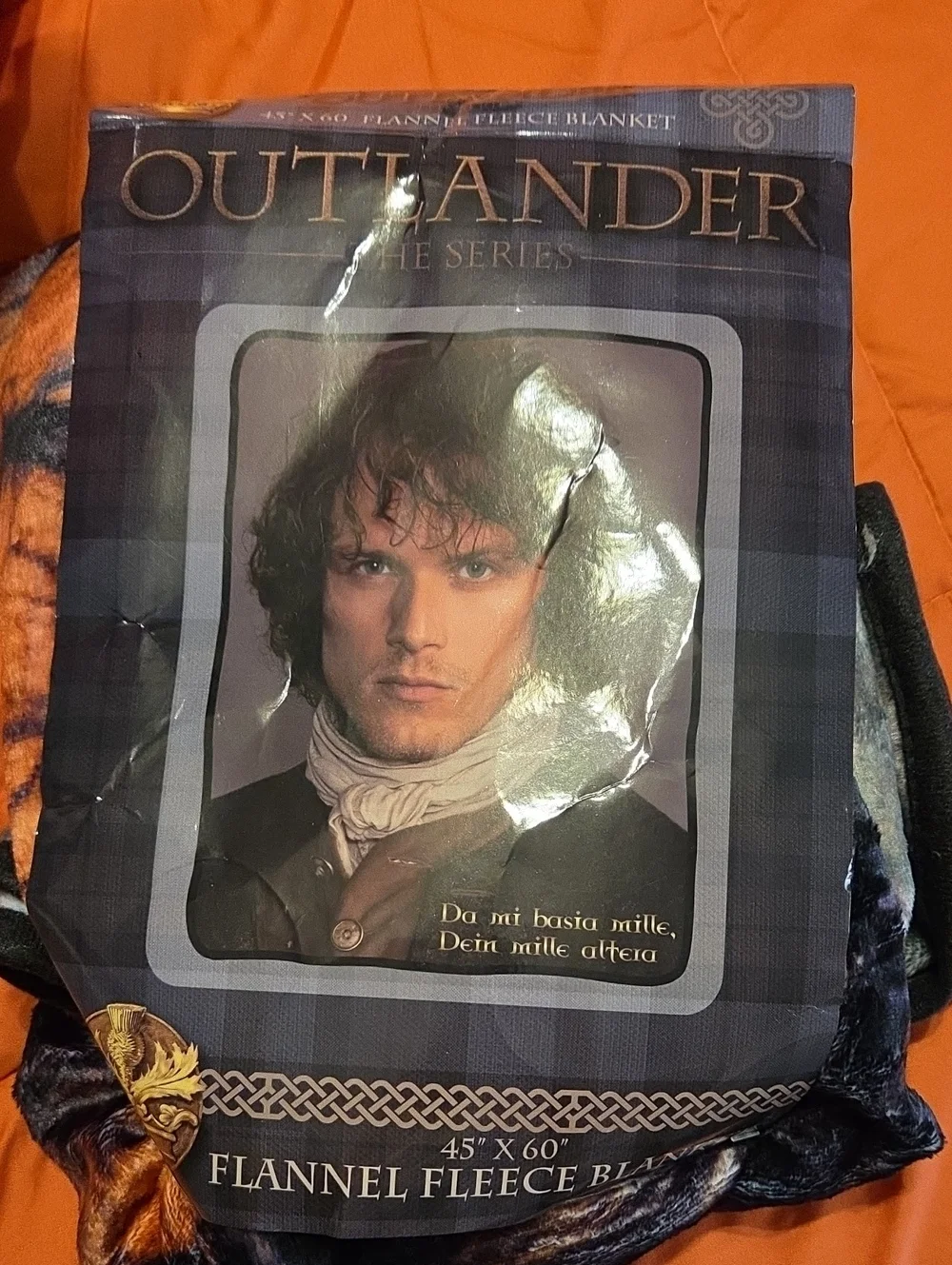 Outlander Flannel Fleece Blanket -
